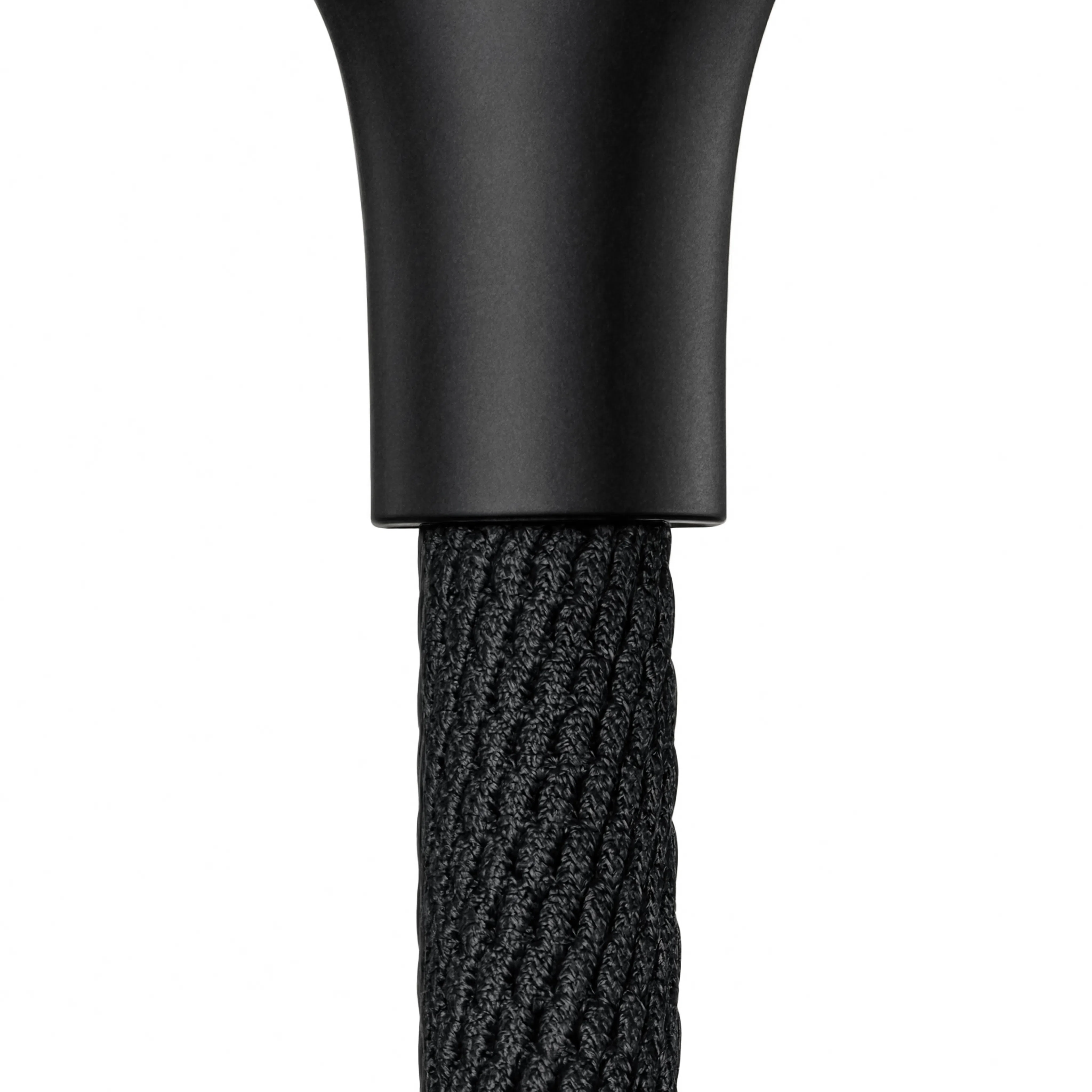 USB-C Cable | Short Type-C to Type-C Cable, Nylon Braided, 25cm, Black